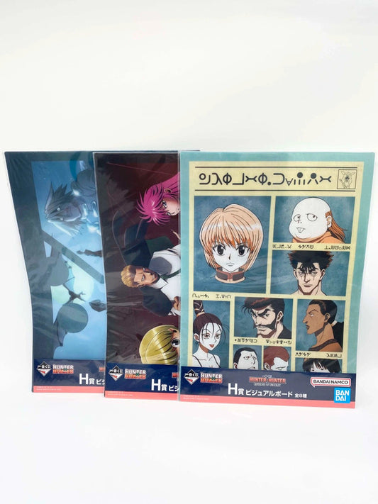 Hunter X Hunter set of three A5 posters New Sealed