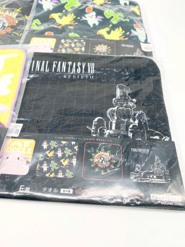 Final Fantasy 7 Remake Japan Licensed Flannels New Sealed