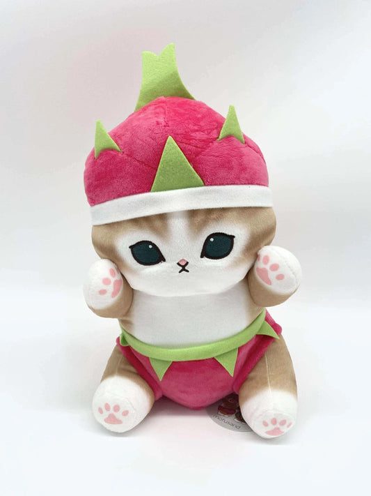Large authentic Mofusand Brand Fruit Plush Soft Toy cat New with tags