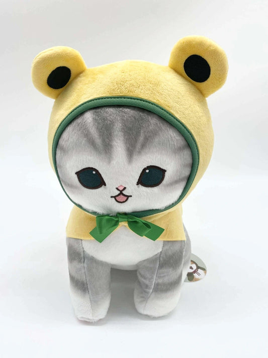 Large authentic Mofusand Brand Frog Plush Soft Toy cat New with tags