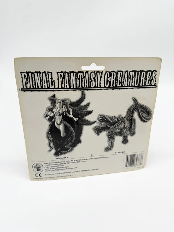 Final Fantasy Creatures Figurine Set of 2 Yunalesca & Cerberus