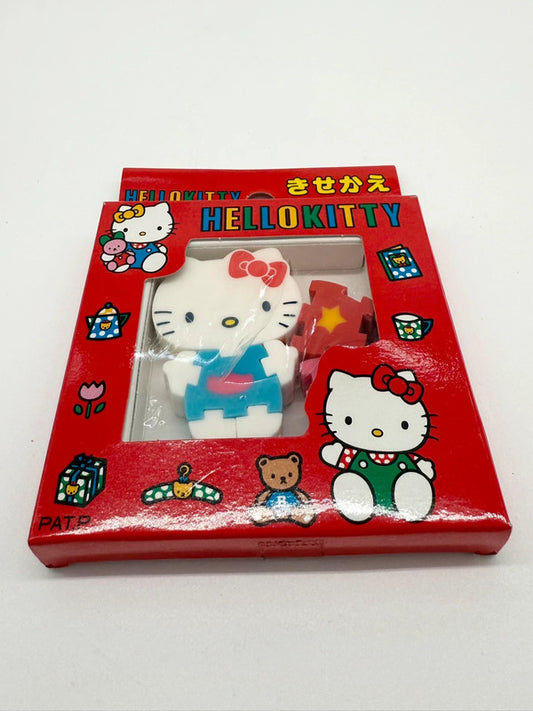 Sanrio Hello Kitty Japan Deadstock Eraser Set