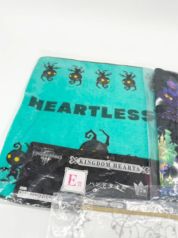 Kingdom Hearts Set of 3 Flannels Ichiban Kuji Japan Square Enix