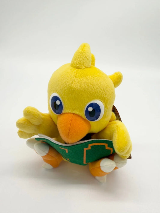 Chocobo Dungeon Green Book Plush 6" Banpresto 1998 Final Fantasy