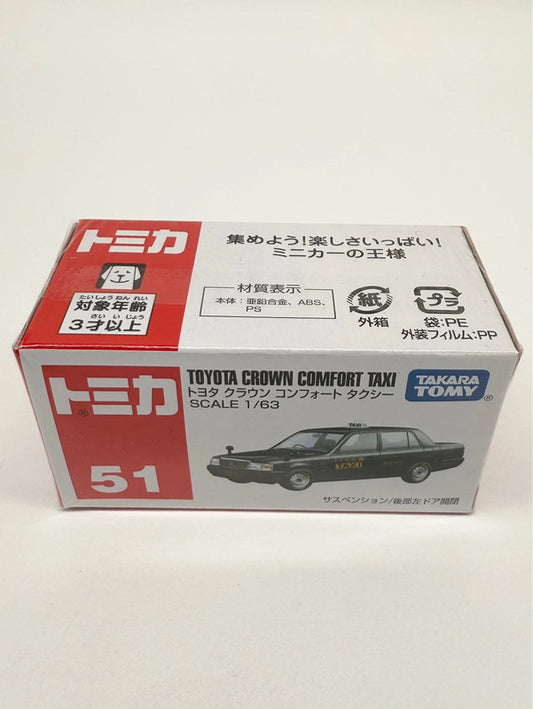 Takara Tomy Toyota Crown Comfort Taxi Diecast Small Vehicle