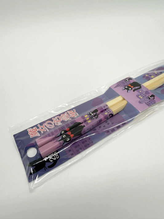 Studio Ghibli Jiji Cat Kiki’s Delivery Service Purple Chopsticks