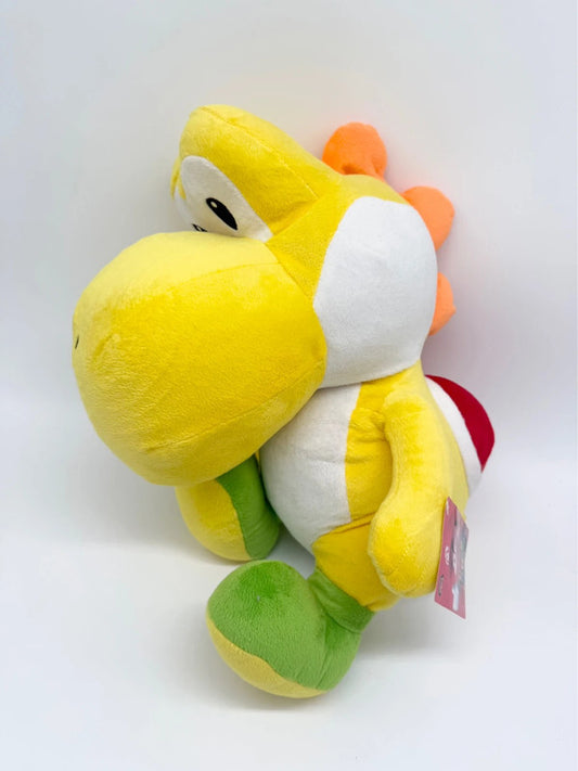 Super Mario Yoshi Yellow Large Plush Soft Toy Official Nintendo Approx 40cm