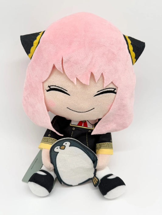 Spy x Family Anya Forger Large Plush Soft Toy Official Uniform & Penguin Style