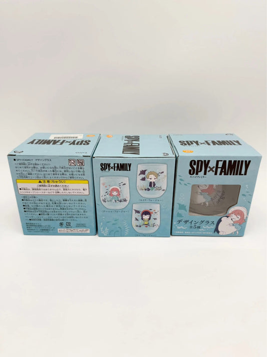 Spy X Family Official Taito Glass Set of 3