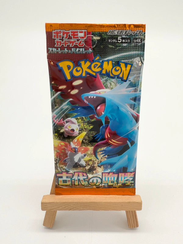 Pokemon TCG Ancient Roar SV4K Japanese Single Booster Pack X1