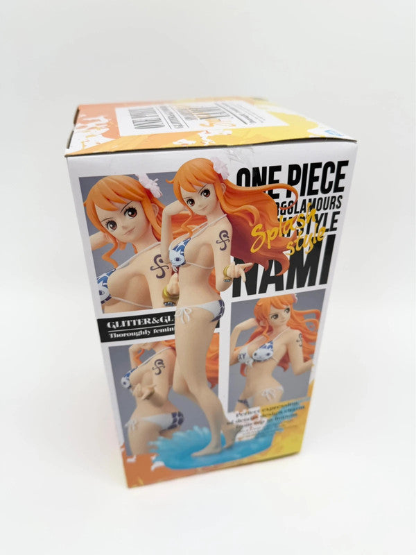 One Piece Glitter & Glamours Splash Style Nami Figurine Bandai Official Japan