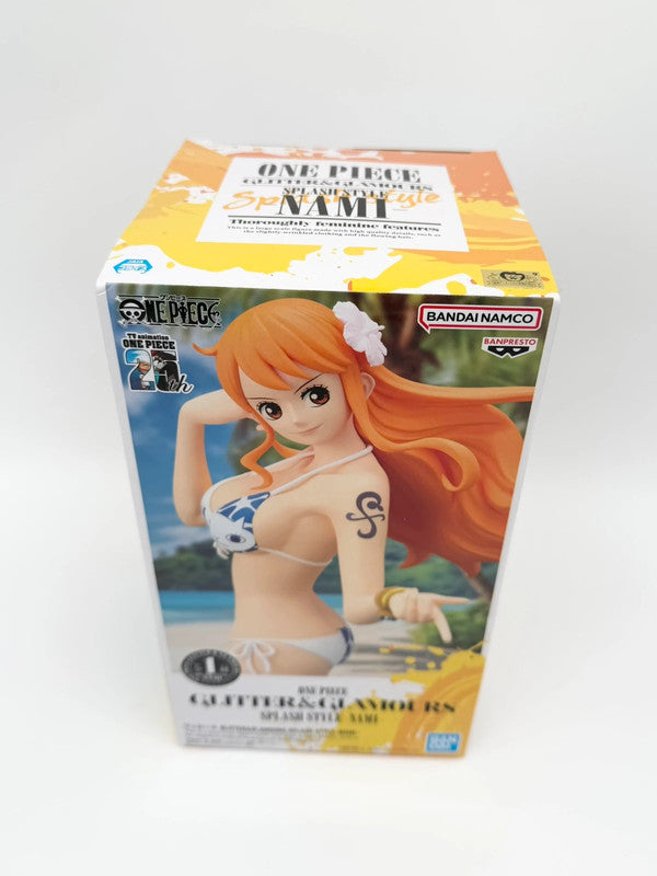 One Piece Glitter & Glamours Splash Style Nami Figurine Bandai Official Japan