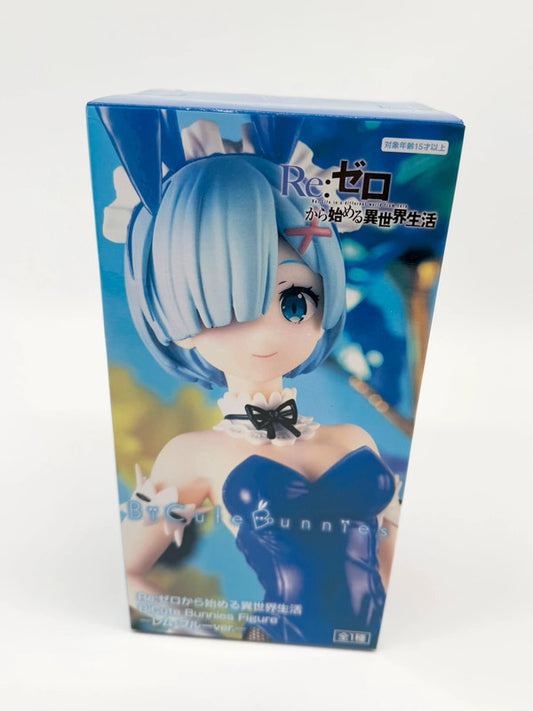 FuRyu Re:Zero BiCute Bunnies Figure Rem Blue Colour