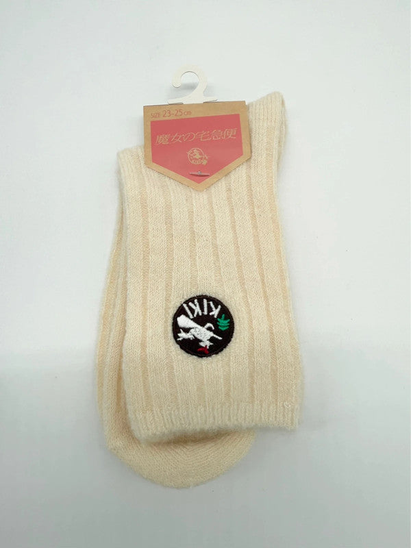 Studio Ghibli Kiki’s Delivery Service Ankle Socks Cream Colour