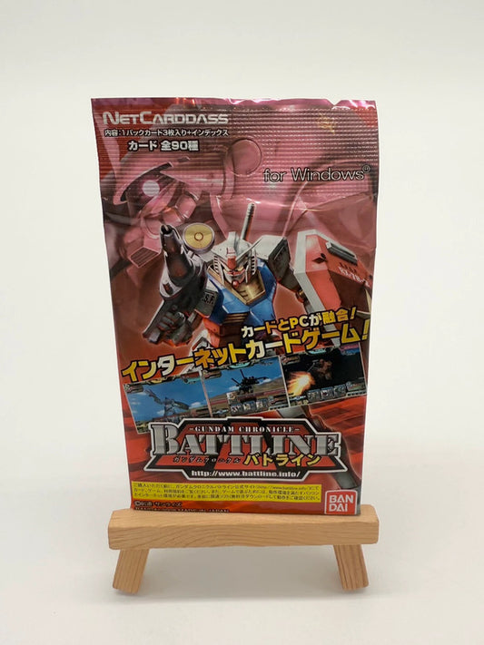 Net Carddass for Windows Bandai ‘Gundam Chronicle Battline’ Trading Card Single Pack X1