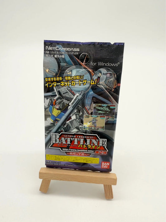 Net Carddass for Windows Bandai ‘Gundam Chronicle Battline’ Trading Card Single Booster Pack X1