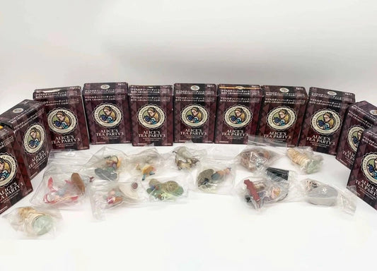 Set of 12 Japan Alice Party 3 Figurines New Unopened bags