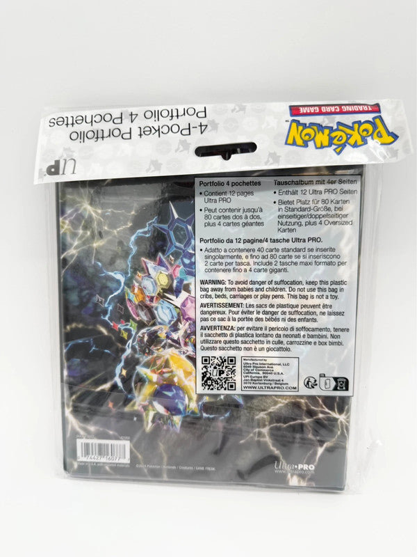 Pokemon Ultra Pro 4 Pocket Portfolio Folder Cinderace