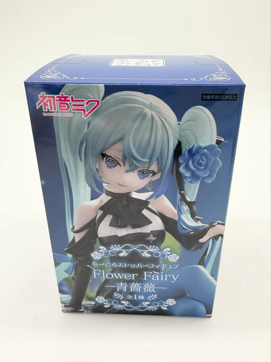 Hatsune Miku Noodle Stopper Figure Flower Fairy Blue Rose ver. FuRyu Japan 2024