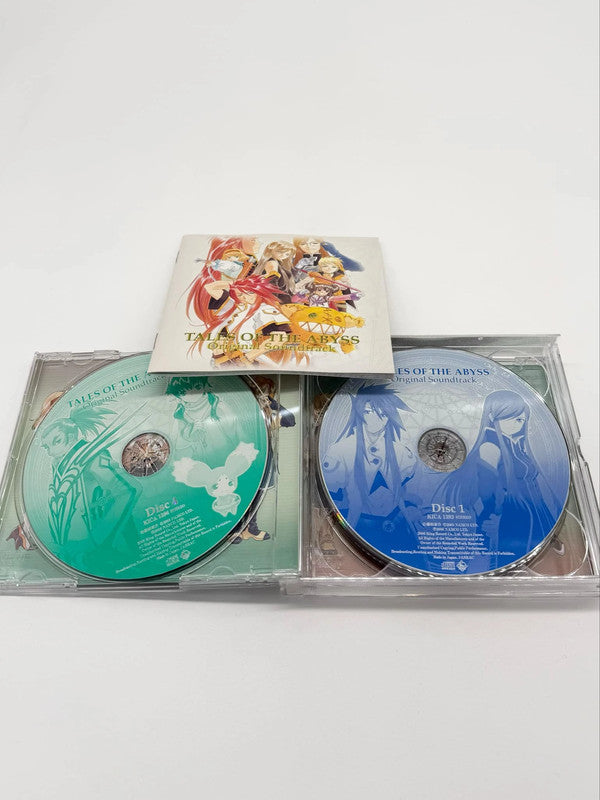 Tales of The Abyss Soundtrack OST Ps2 Game Music 4 CD Set Japan J2771