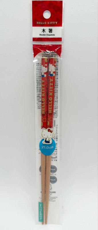 Sanrio Licensed Hello Kitty Wooden Chopsticks New Japan Exclusive