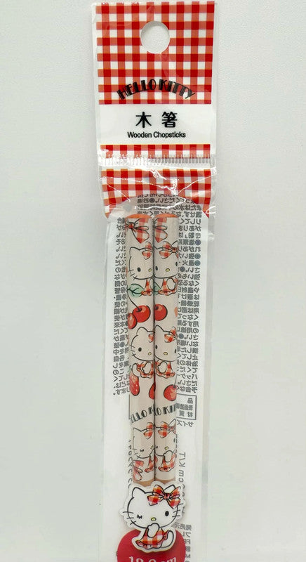 Sanrio Licensed Hello Kitty Wooden Chopsticks New Japan Exclusive item