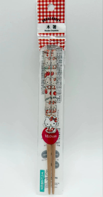Sanrio Licensed Hello Kitty Wooden Chopsticks New Japan Exclusive item
