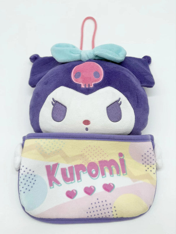 Sanrio Kuromi Hanging Pouch good Size Japan Exclusive