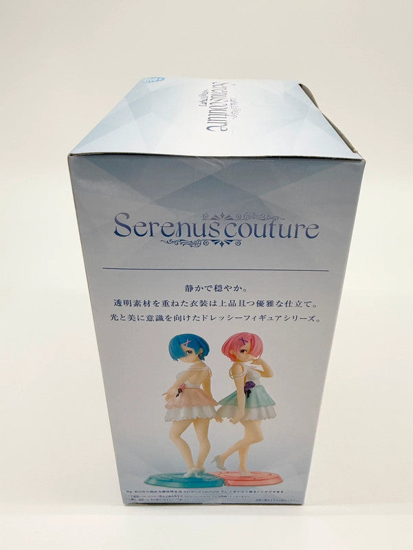 Re Zero Rem Serenus couture Vol.3 Figure Banpresto Japan Official