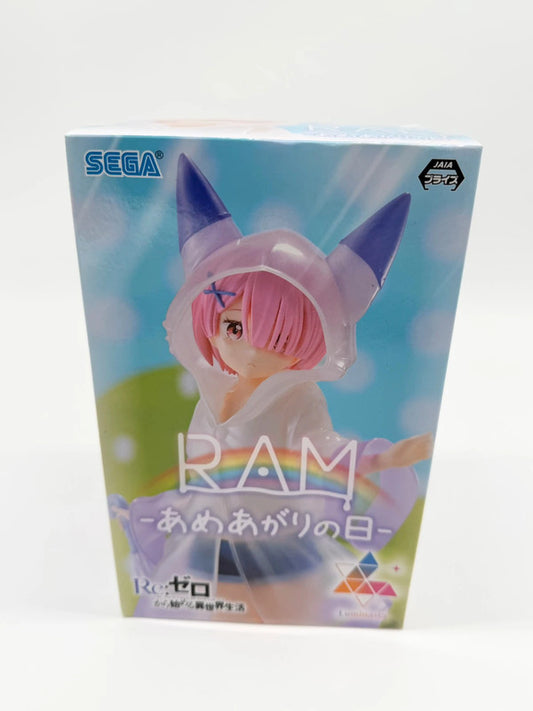 Re:Zero Figure Ram Anime Japan SEGA Rainy day Luminasta Ram