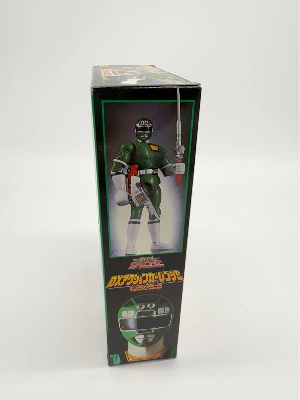 Power Rangers Turbo Carranger DX Action Figure Green Bandai Vintage 1996