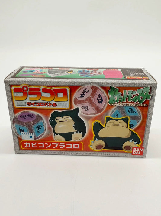 Pokémon Snorlax Pracoro Dice Battle Game Bandai 1998 Sealed