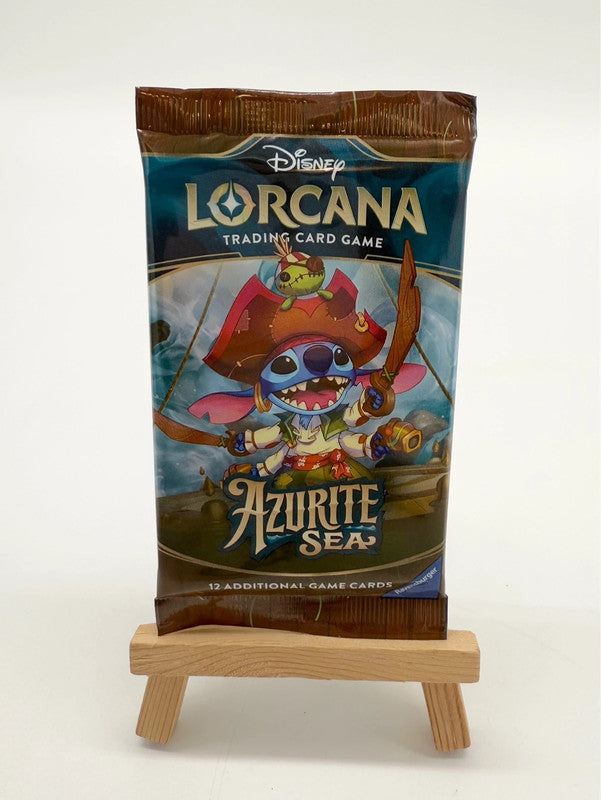 Disney Lorcana Azurite Sea Single Booster Pack