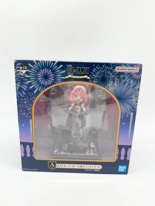 Spy×Family Ichiban Kuji Take me with you! Anya Forger Figure with Postcard Frame