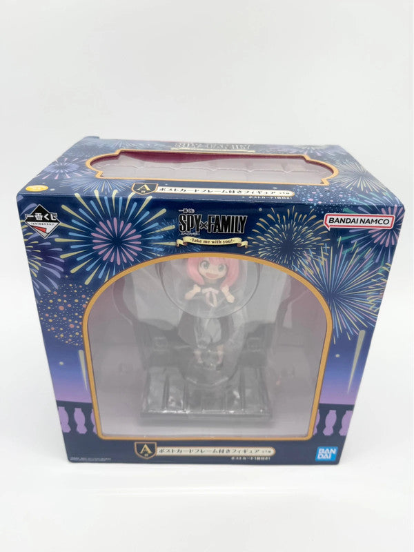 Spy×Family Ichiban Kuji Take me with you! Anya Forger Figure with Postcard Frame