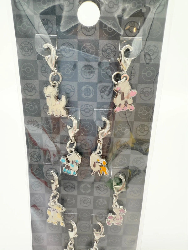 Pokémon Center Furfrou - 10pcs Set Metal Key Chain Charms