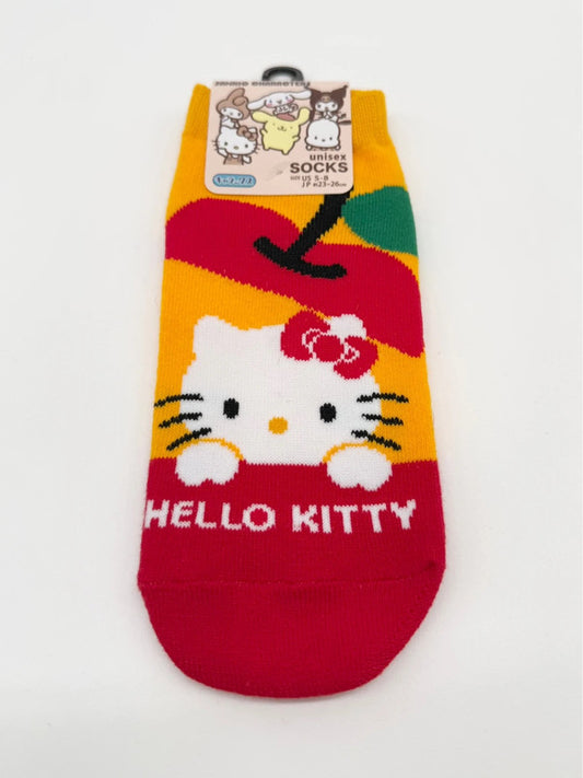 Hello Kitty Sanrio Official Apple Design Socks Women’s