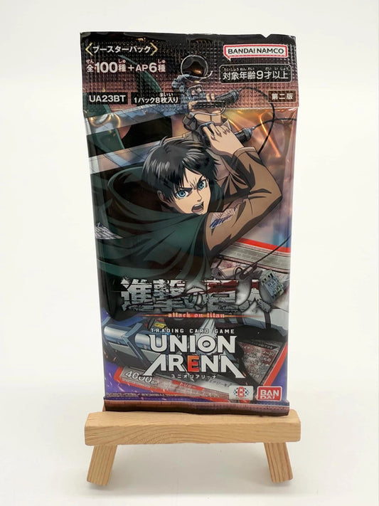 Bandai Union Arena Attack On Titan UA23BT Booster Pack sealed Japan