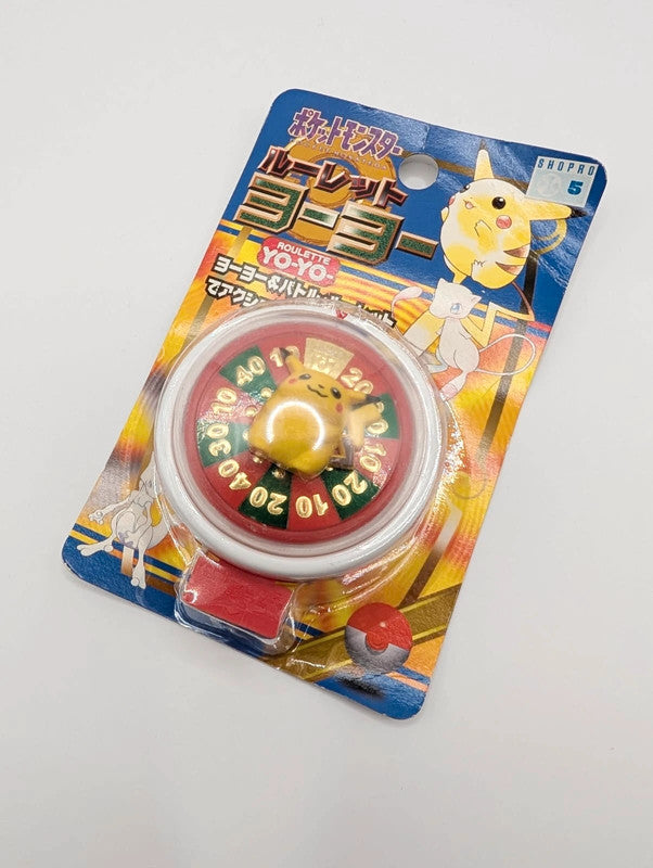 Pikachu Pokémon Roulette Yoyo Vintage Deadstock Sealed