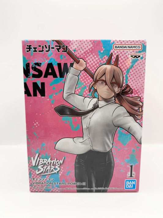 Chainsaw Man Power Vibration Stars Figurine Official Bandai