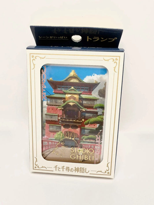 Licensed Studio Ghibli Spirited Away Playing Cards New