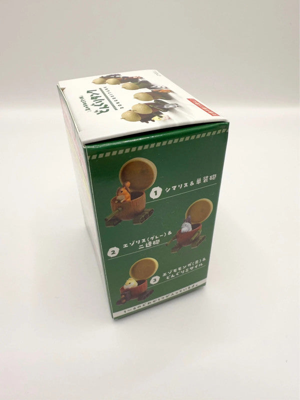 Japanese Squirrel Soldier Theme Blind Box Figurine