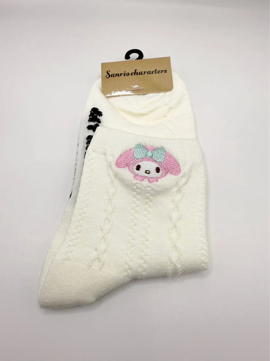 Sanrio My Melody Official Women’s Socks Size UK 4-7