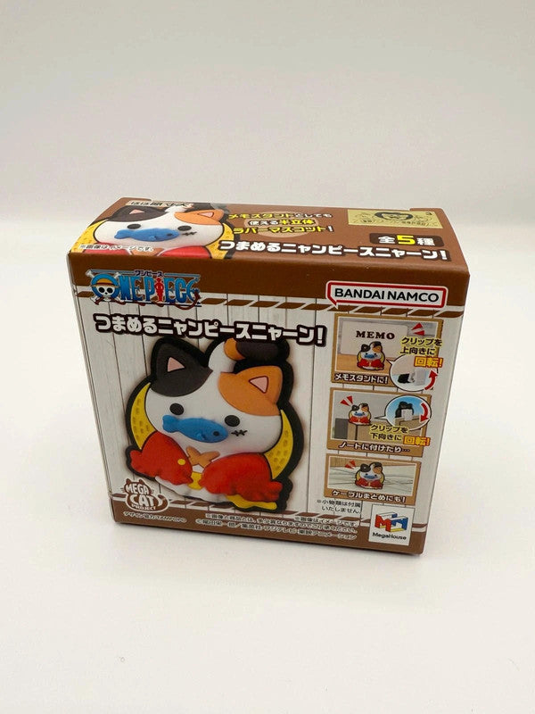 One piece Japan mega cat Mystery Clip New sealed