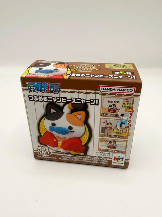 One piece Japan mega cat Mystery Clip New sealed