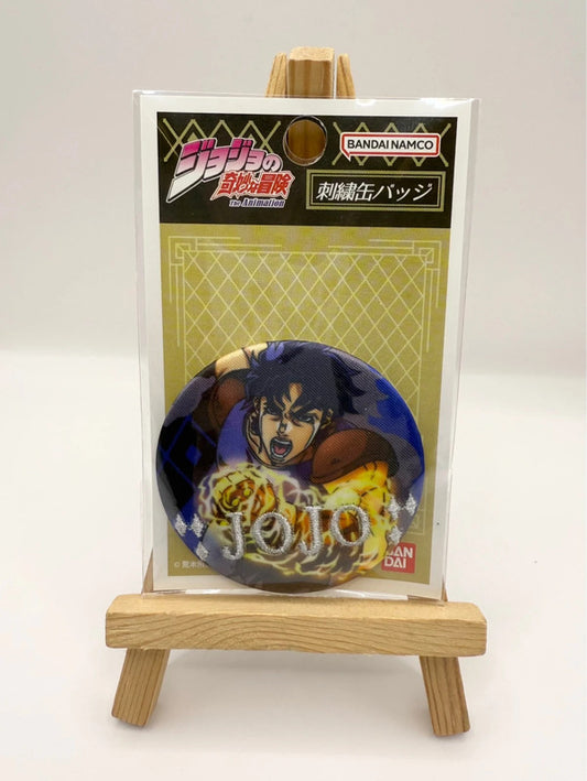 Jojo’s Bizarre Adventure Character Embroidered Badge Official