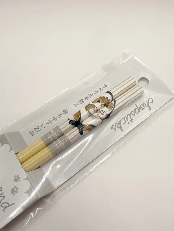 Mofusand Official Shark Cat Design Chopsticks