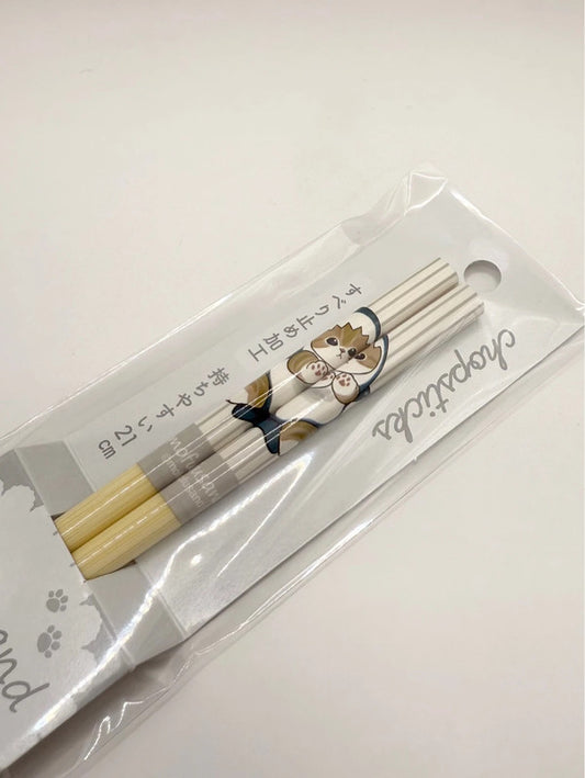 Mofusand Official Shark Cat Design Chopsticks
