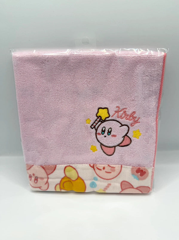 Kirby Mini Towel Flannel Patterned Official Nintendo
