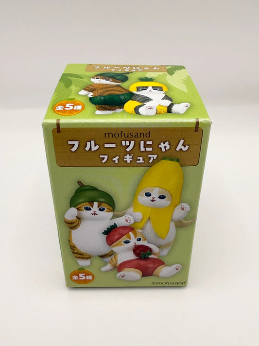 Mofusand Official Fruit Design Cat Small Figurine